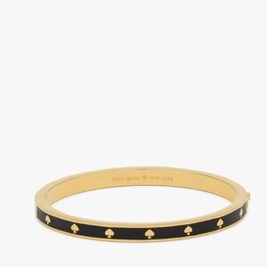 NWTS Kate Spade Black and Gold Bangle Bracelet
